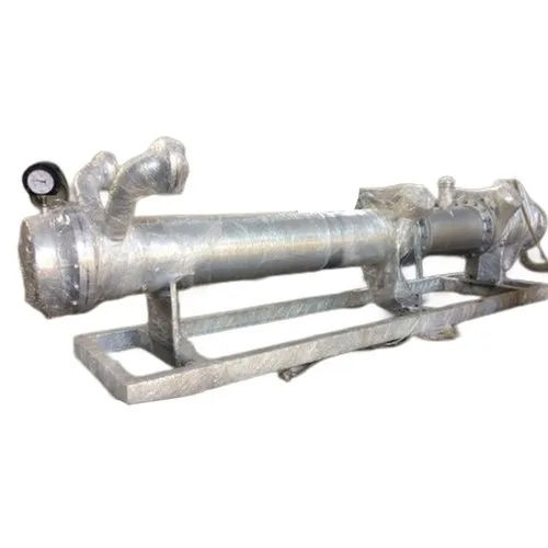 Industrial Heat Exchanger - New, Different Size, Silver | Designed for Optimal Industrial Performance