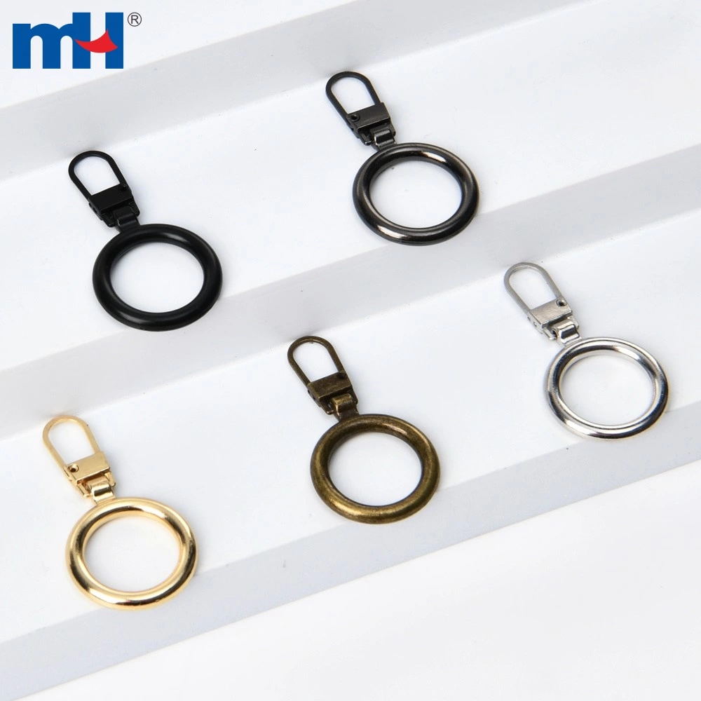 Removable Zipper Pull Detachable Zipper Pull Tab Metal Zipper Puller Head for Clothing Jackets Boots