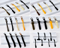 Removable Zipper Pull Detachable Zipper Pull Tab Metal Zipper Puller Head for Clothing Jackets Boots