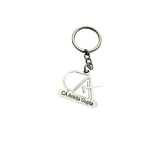 HNA GIFTING New Customized Personalized Stainless Steel Symbol Keychain Round Shape with Name (Pack of 1) Perfect Keyring Gifts for your beloved ones