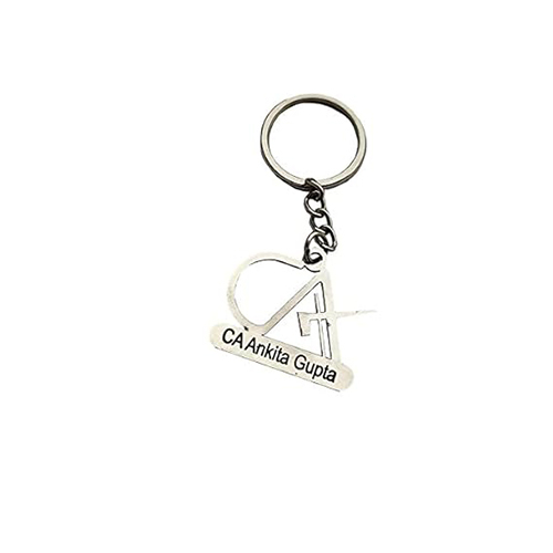 HNA GIFTING New Customized Personalized Stainless Steel Symbol Keychain Round Shape with Name (Pack of 1) Perfect Keyring Gifts for your beloved ones