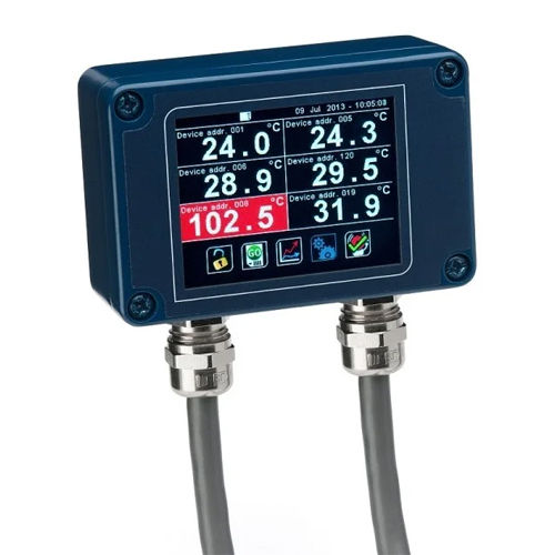 PM180 6-channel Modbus Pyrometer Hub with