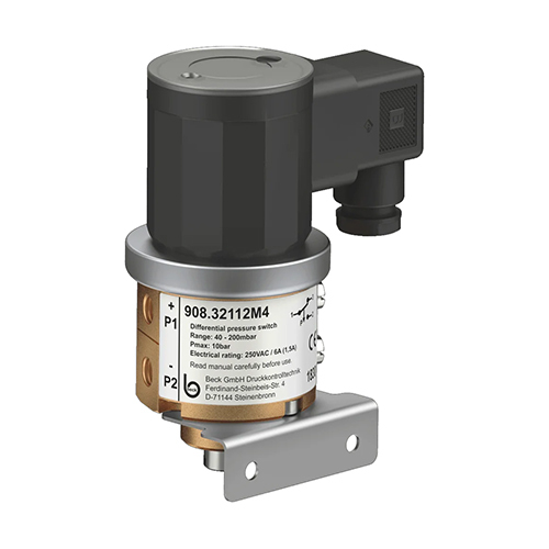 Differential pressure switch 908 adjustable
