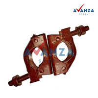 Ms Swivel Clamp - Mild Steel, Red Color | Application: Construction, Warranty Included
