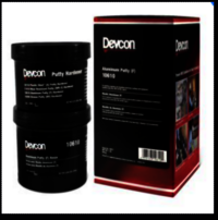 Devcon Aluminum Putty - Aluminum-filled Epoxy, Dependable Non-rusting Repairs For Aluminum Castings, Machinery & Equipment In Hvac Applications