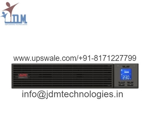 APC  3 KVA 1:1 Phase Rack Mountable On-Line UPS (Internal Batteries)