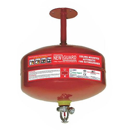 Red Wall Mounted Type Fire Extinguisher