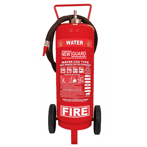 Trolley Mounted Water Type Fire Extinguisher