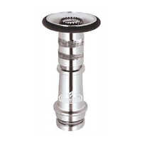 Triple Purpose Nozzle - Durable Metal, Silver Finish | Adjustable Water Flow, Versatile Spray Patterns, Foam Generation For Fire Fighting