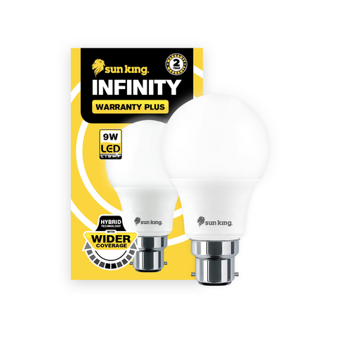 Bright And Shining Cool White 9 Watt Led Bulb - Pack of 4