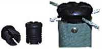 Column Plug - High-quality Pvc, 100x100x75 Mm, Grey | Uv Stabilized, Corrosion Resistant, Press Fit Installation