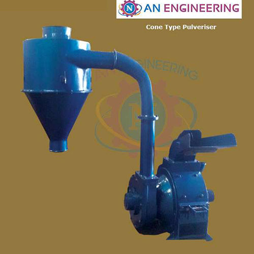 Turmeric Grinding Machine - Color: Blue