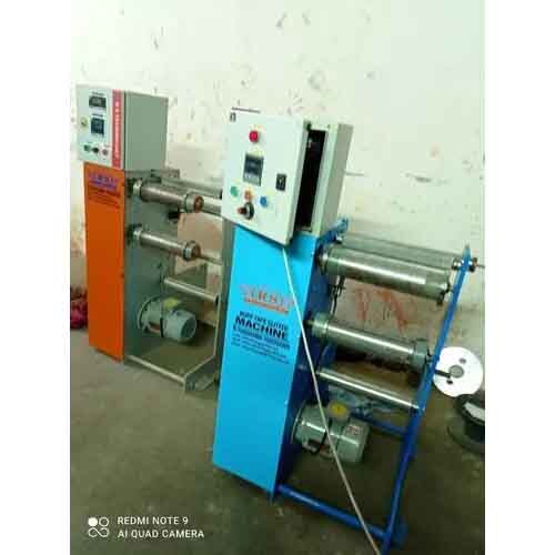 Blue Brown Bopp Self Adhesive Tape Making Machine