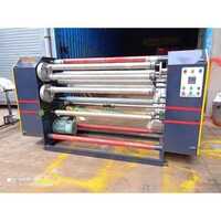 Blue Bopp Self Adhesive Tape Slitting Machine