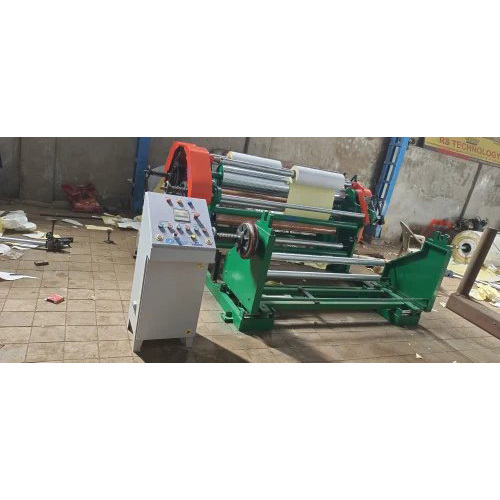 Center Drum Slitter And Rewinder Machine