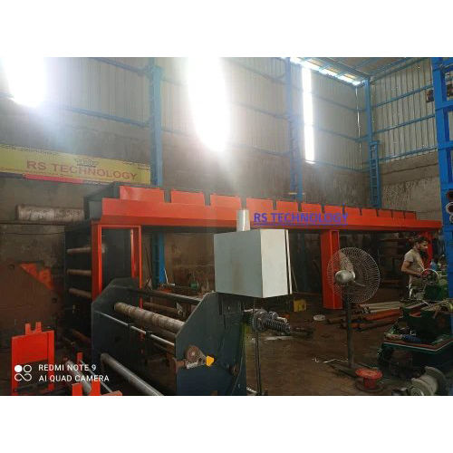 Orange & Gray Bopp Coating Machine