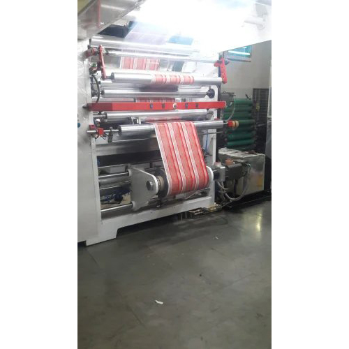 Semi-Automatic Shaftless Rotogravure Printing Machine