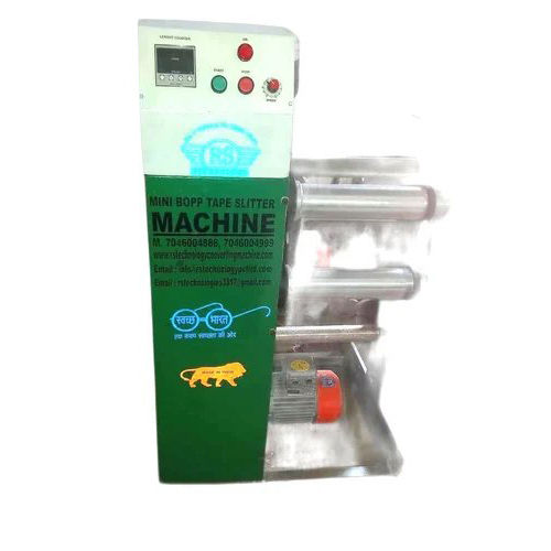 Green Mini Bopp Tape Cutting Machine