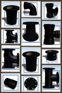 Ductile Iron Fittings - High-quality Iron, Socket Joint Connection, Sleek Black Color, Galvanized Surface Treatment | Durable, Reliable, And Built To Withstand Extreme Conditions