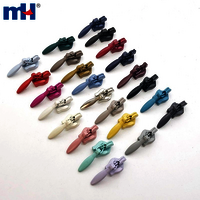 Invisible Zipper Slider No.3 Multi-Colored Zipper Slider Non-Lock Slider for Invisible Zipper