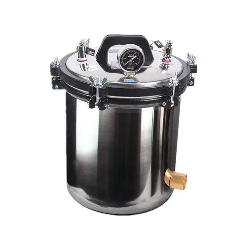 Silver Aluminum Autoclave