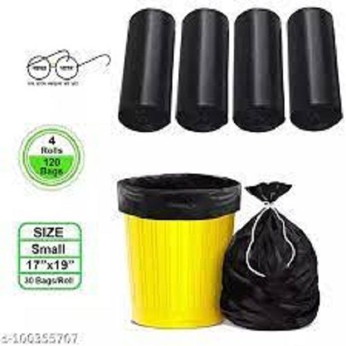 Garbage Bags - Plastic Material, Heavy-Duty Design for Reliable Waste Management