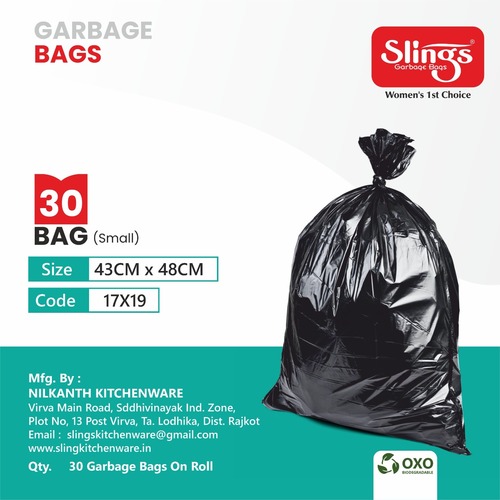 Garbage Bag Size 17 X 19