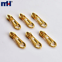 Decorative Zipper Slider Zip Slider No.8 Metal Zipper Slider Non-lock Zipper Head Slider