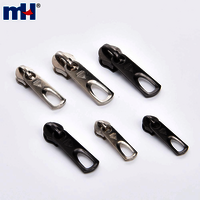 Decorative Zipper Slider Zip Slider No.8 Metal Zipper Slider Non-Lock Zipper Head Slider