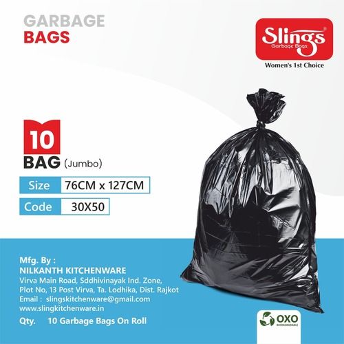 Garbage Bag Size 30 X 50