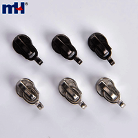 Zipper Slider Body Auto Lock Zipper Slider Head for Metal Zipper with Various Zipper Pull