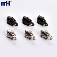 Zipper Slider Body Auto Lock Zipper Slider Head for Metal Zipper with Various Zipper Pull