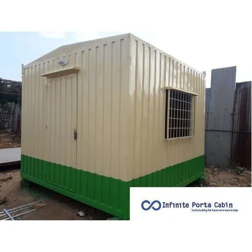 As Per Requirement Mild Steel Portable Cabin