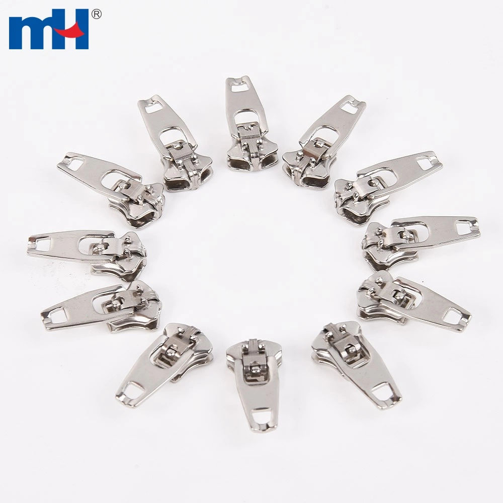 Metal Zipper Head Zipper Slider Stainless Steel YG Slider Zip Slider Long Pull Zipper Slider