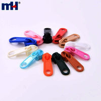 Nylon Zipper Head Slider Zipper Slider Head Puller Assorted Colors Zipper Slider Repair Replacement Zipper