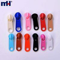 Nylon Zipper Head Slider Zipper Slider Head Puller Assorted Colors Zipper Slider Repair Replacement Zipper