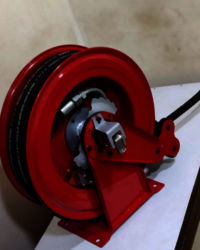 Autorewind grease hose reel