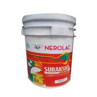 Nerolac Suraksha Plastic Exterior Emulsion Paint - Acrylic Liquid, Customized Size, White Color, 98% Purity, Smooth Texture, Excellent Weather Resistance, Ideal For Residential & Commercial Use