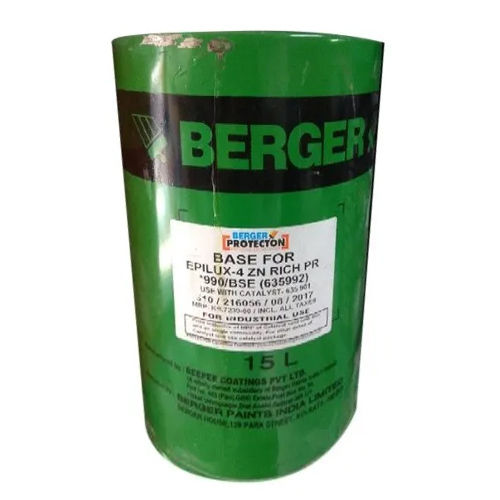 White Berger Epilux Zinc Rich Paint