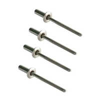 Aluminum Rivet - M8 Size, 7 Millimeter Diameter | Round Head, Silver Finish, Ideal For Roofing Applications