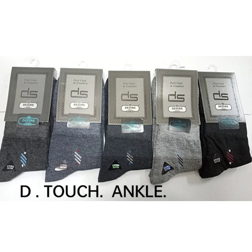 D Touch Ankle Socks