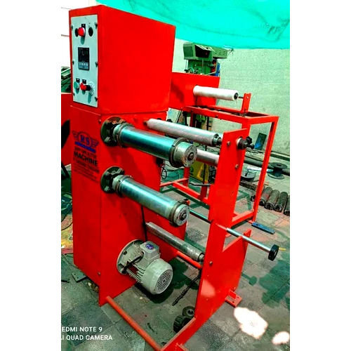 Red Stationery Tape Slitter Winding Machine