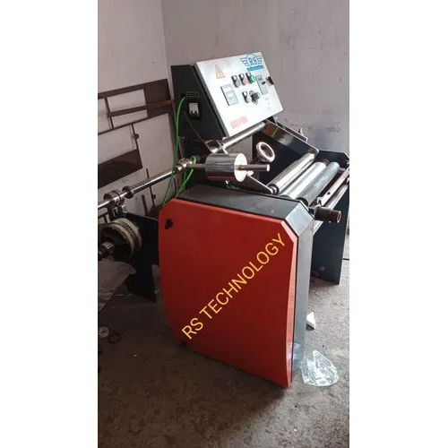 Red Aluminium Foil Winding Machine