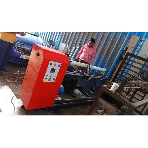 Red Masking Tape Winder Rewinder Attached Slicer