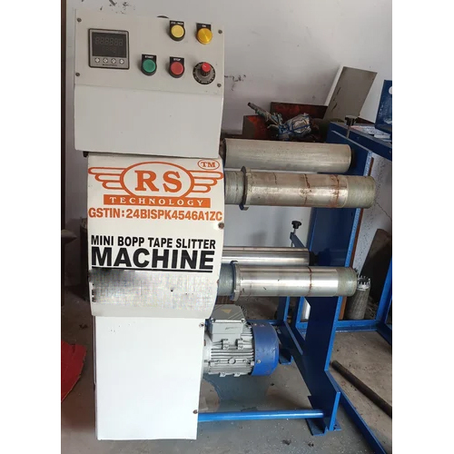 Bopp Tape Slitting And Rewinding Machine Capacity: 1 Ton/Day