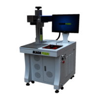 Black Pearl Clb Series Co2 Laser Marker - 10w/30w/50w Laser Power, 100x100mm/150x150mm/200x200mm Marking Area | Versatile Laser Marking For Organic & Coated Surfaces, Air Cooling, Cad Control Software, One Year Warranty