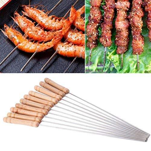 BBQ TANDOOR SKEWERS GRILL STICKS