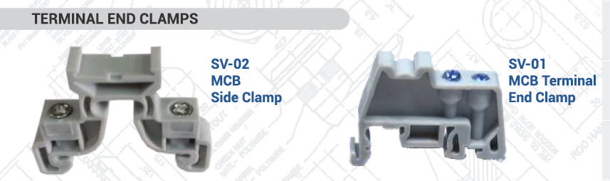 Sv02 MCB End Clamps