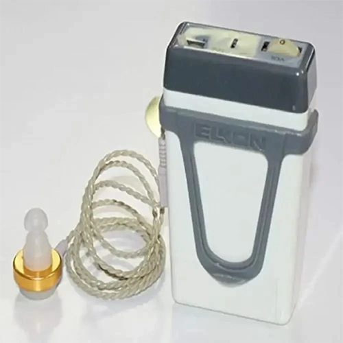 Pocket Hearing Aid - Color: White