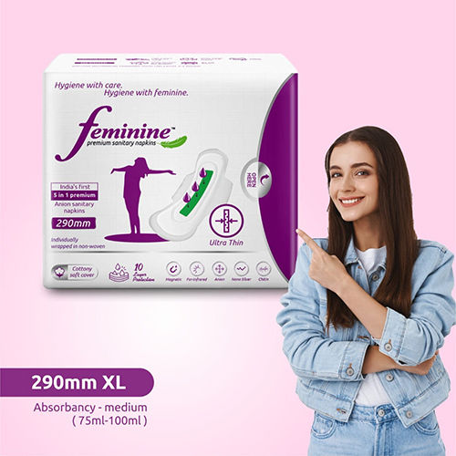 290mm Single Feminine Premium Sanitary Napkins
